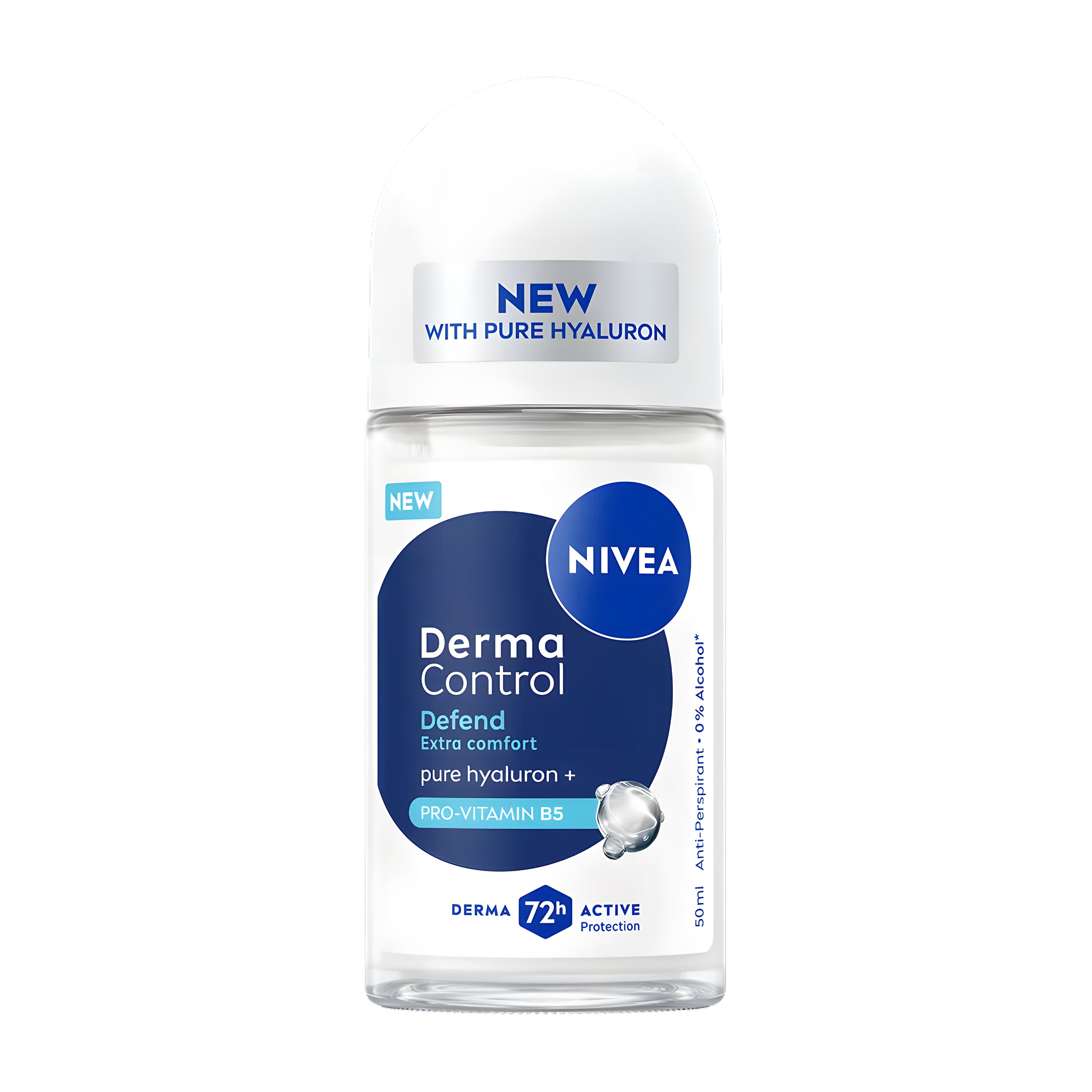 Nivea Anti-Perspirant Roll-On Derma Control Defend extra comfort 72h, 50 mL
