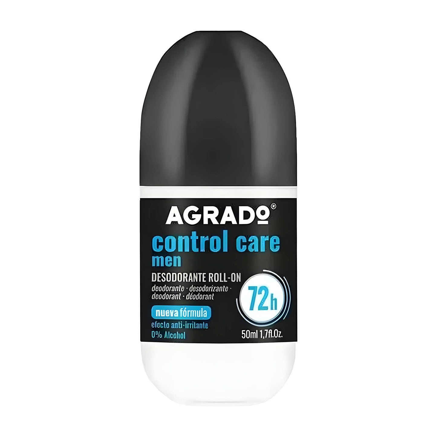 Agrado Men Control Care deodorant roll-on, 50 mL