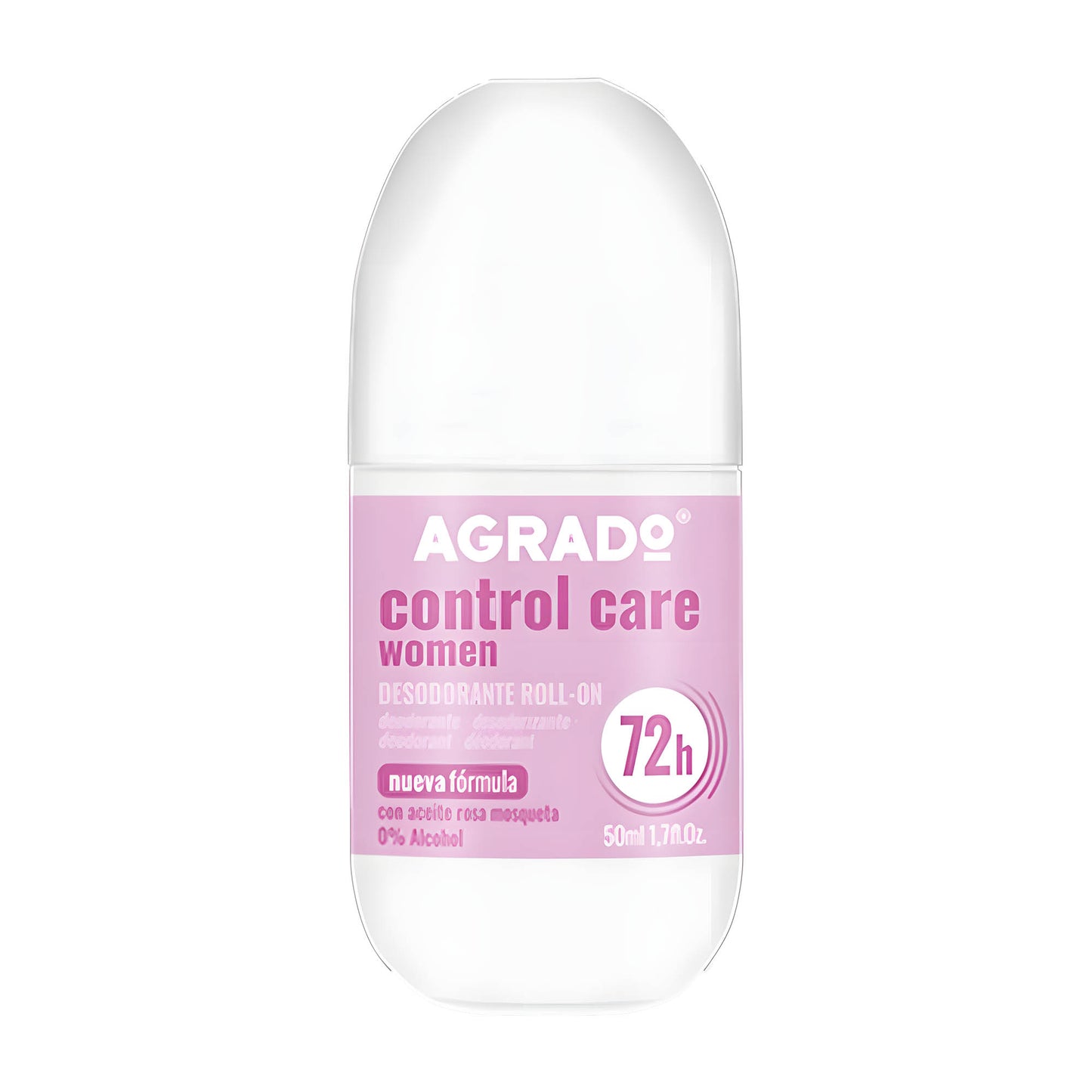 Agrado Women Control Care deodorant roll-on, 50 mL