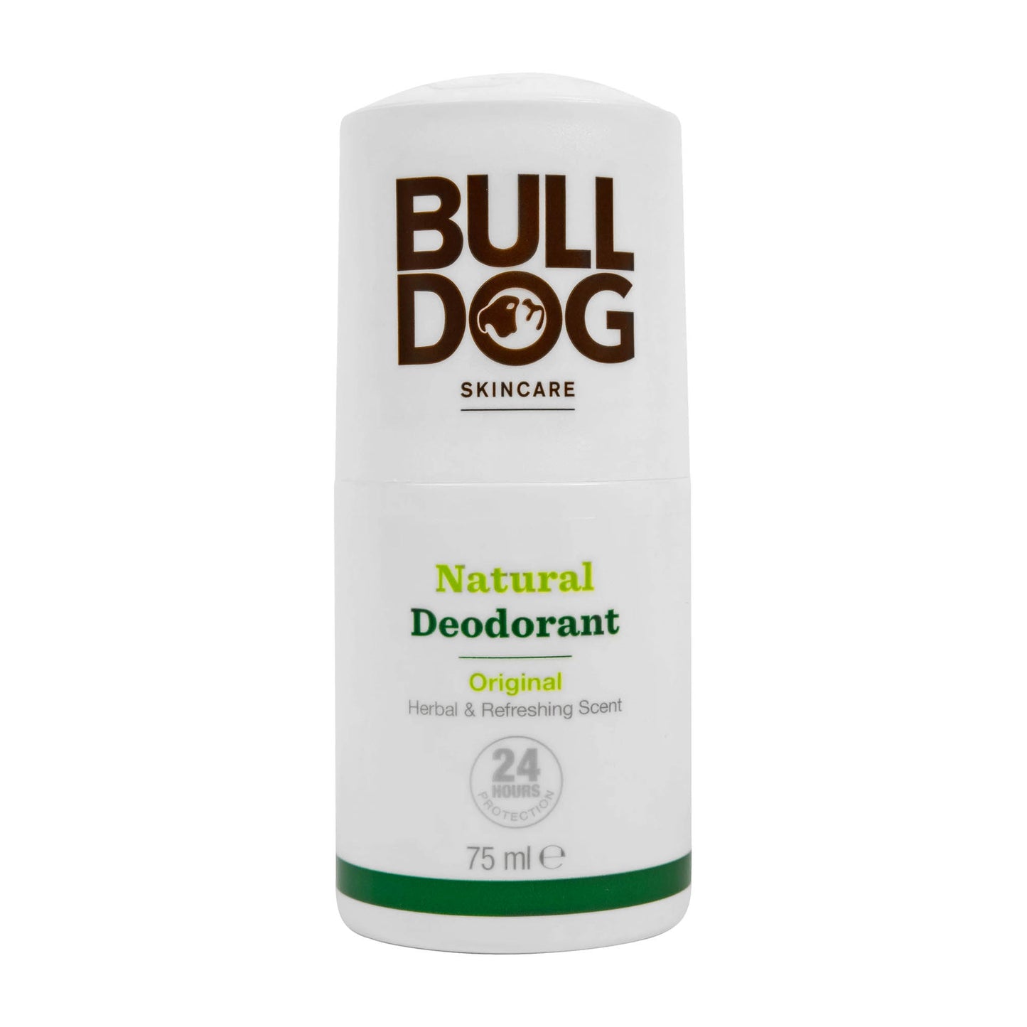 Bulldog Skincare Original natural deodorant roll-on, 75 mL