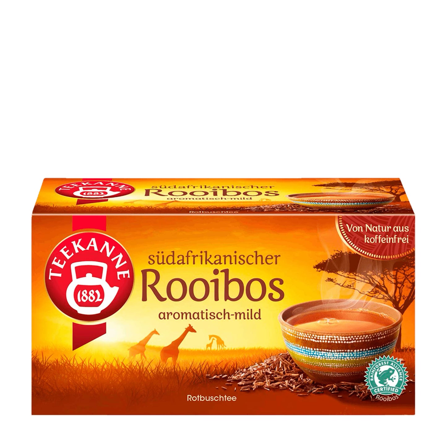 Teekanne Südafrikanischer Rooibos-Tee, 20 Stück