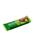 Roshen Peanuts milk chocolate bar packaging on a white background