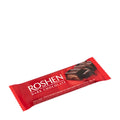 Roshen Brandy dark chocolate bar packaging on a white background