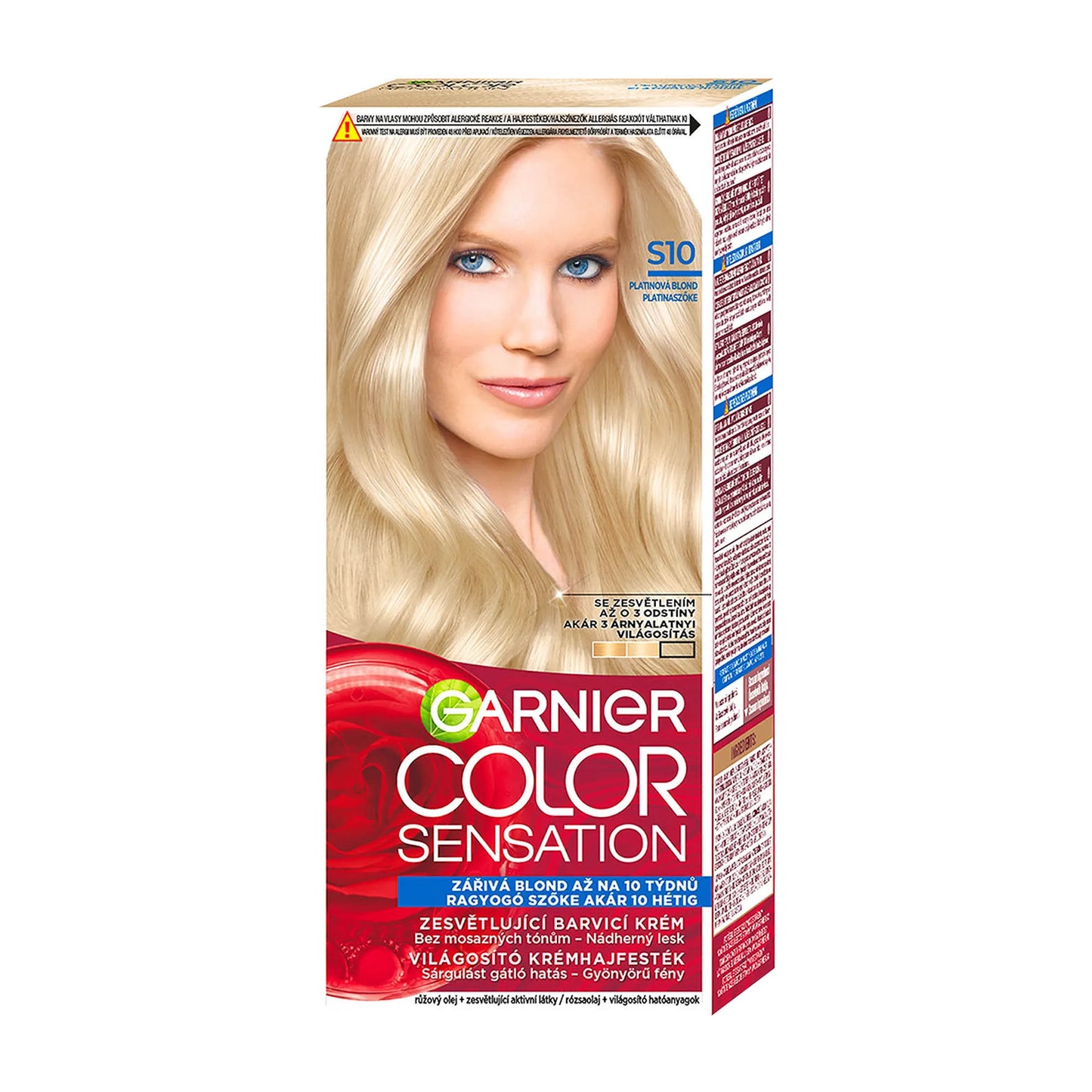 Garnier Color Sensation S10 Aufhellungscreme Platinblond