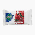 Safeguard Pomegranate Gentle Care 75g packaged soap bar, featuring a white wrapper with a blue and green Safeguard logo and a red pomegranate graphic.