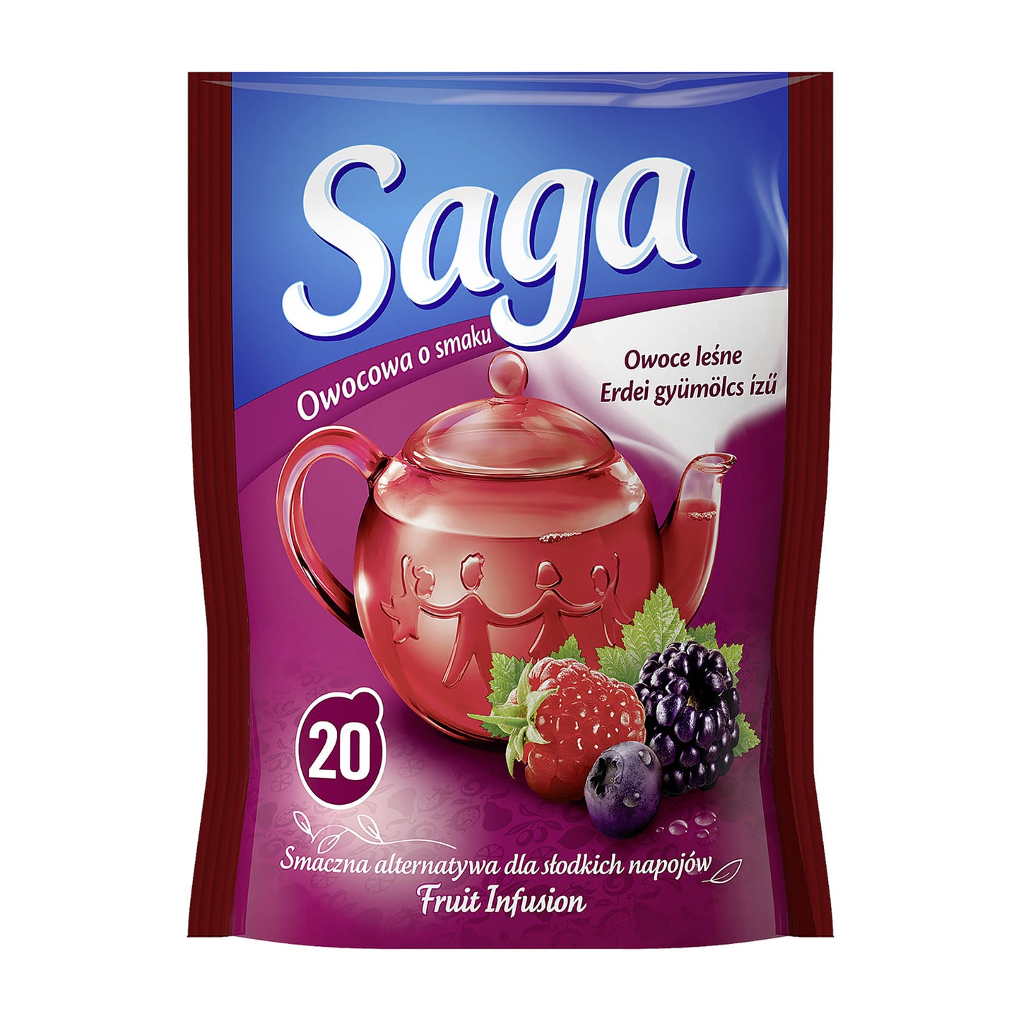 Saga Waldfrüchtetee, 20 Stück