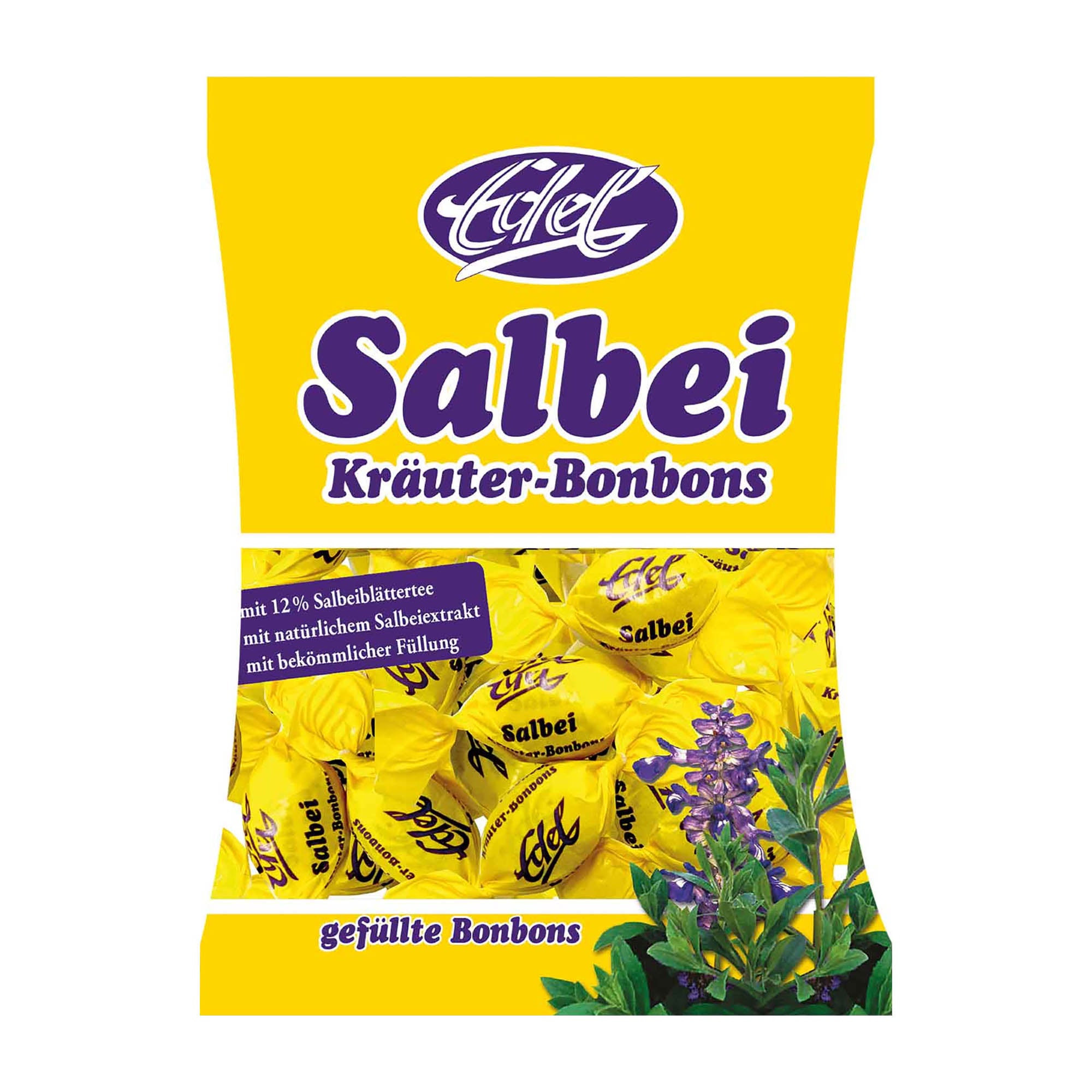 Edel Sauge Bonbons aux herbes, 90 g