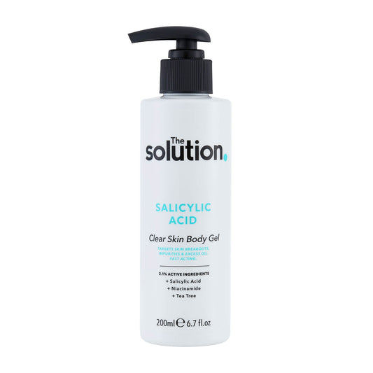 The solution Salicylic Acid clear skin body gel, 200 mL