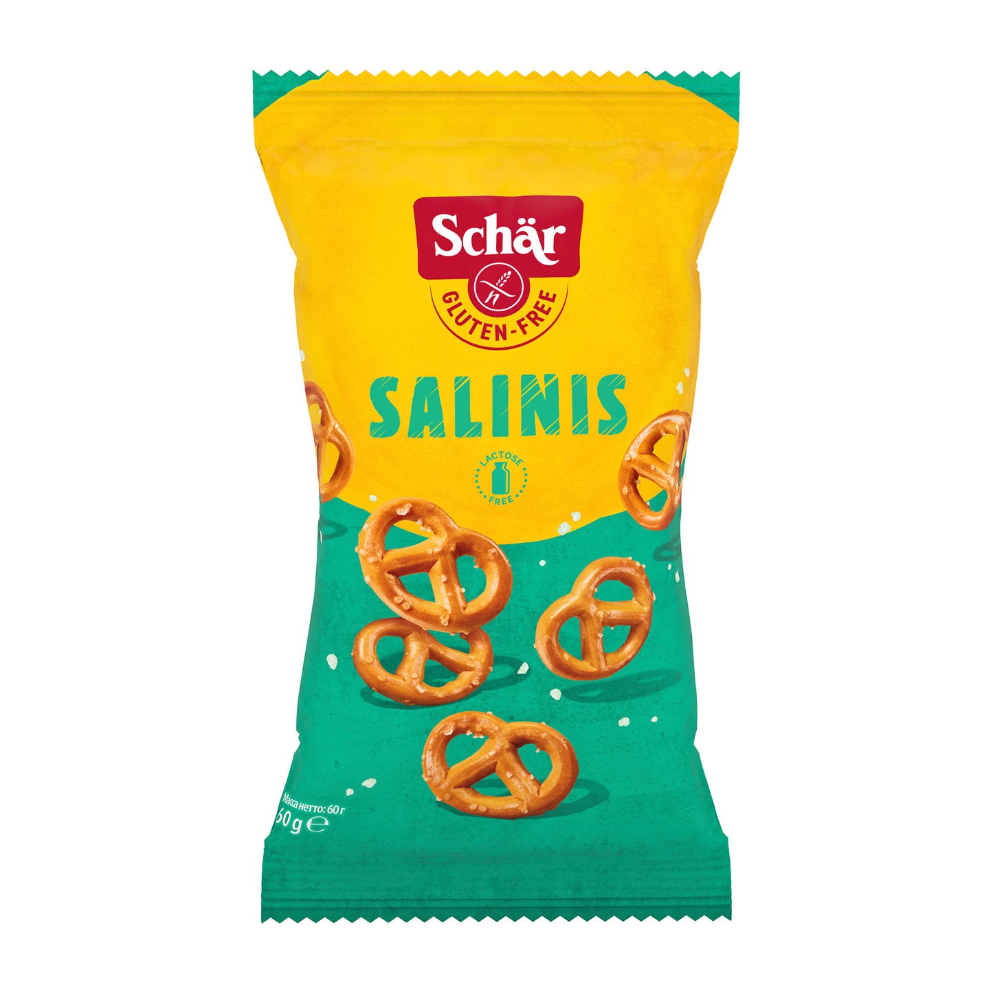 Schaer Salinis Salted gluten-free pretzel, 60 g