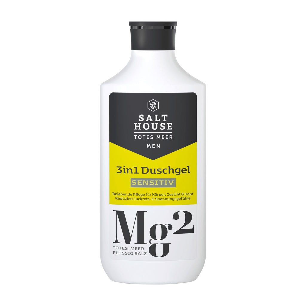 Salthouse Men Shower Gel 3in1 Sensitive Dead Sea, 250 mL