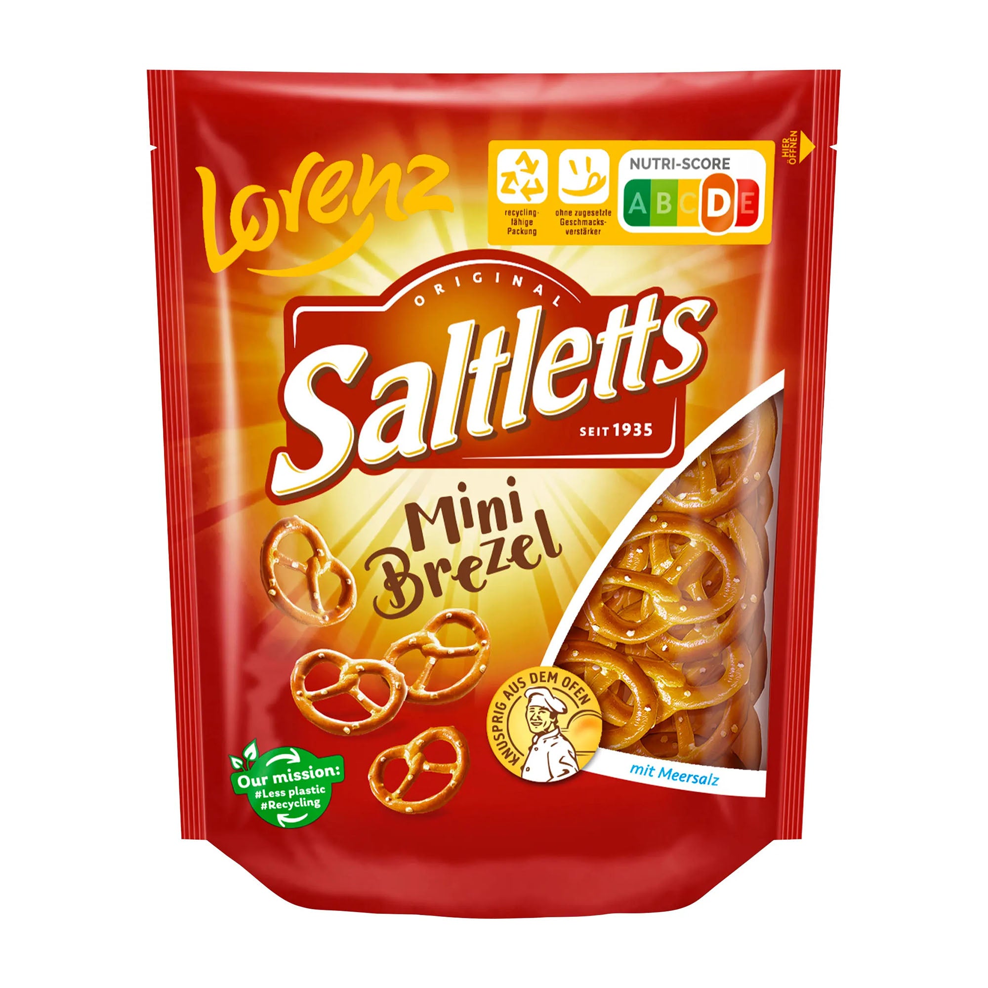 Saltletts Mini bretzels, 150 g