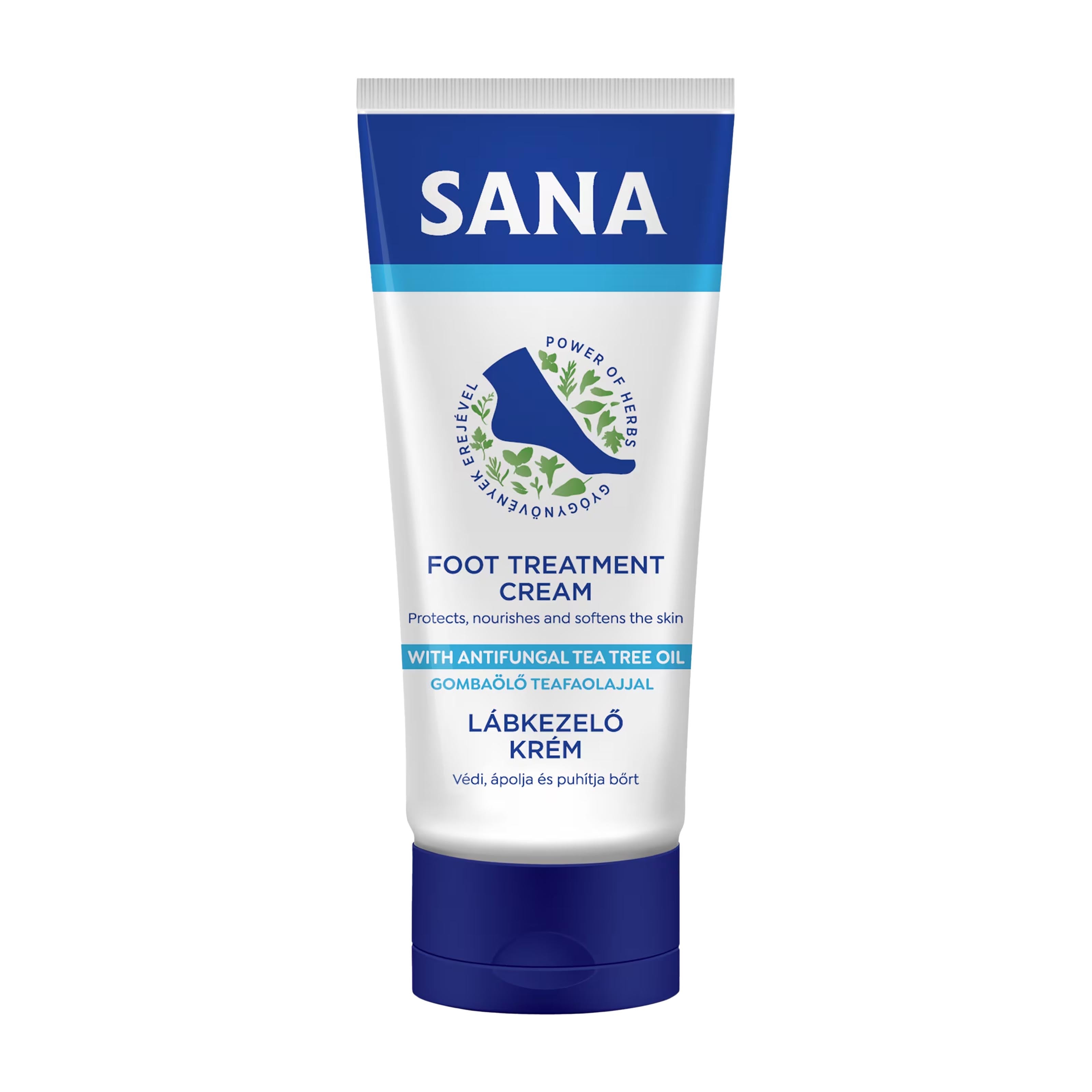 Sana Antifungal Foot Treatment Cream tube on a white background