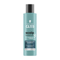 Schwarzkopf Gliss Scalp Balance Deep Cleansing Shampoo bottle on a white background.
