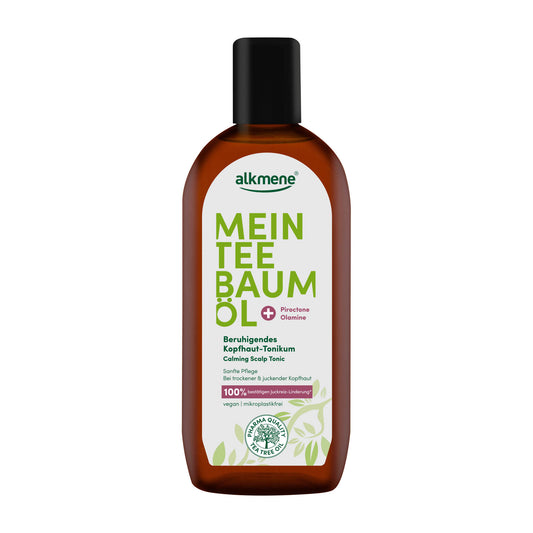 alkmene Tea Tree Oil calming scalp tonic, 250 mL