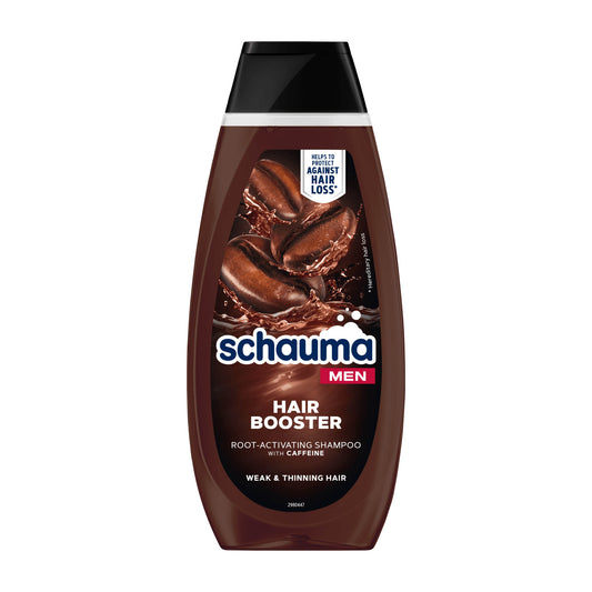 Schauma Men Hair Booster Haarwurzel-Aktivierendes Shampoo, 400 mL