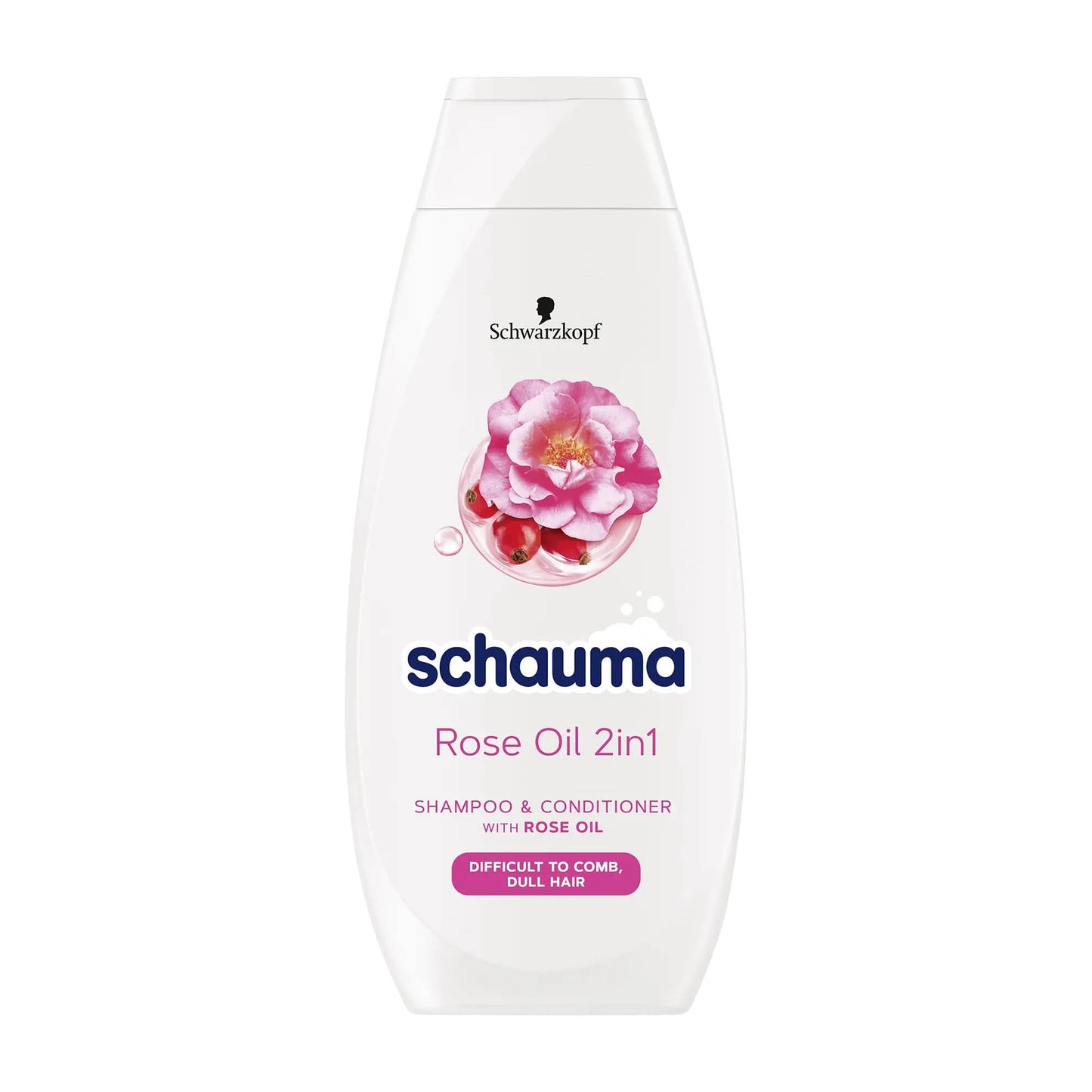 Schauma Rose Oil 2in1 shampoo, 400 mL