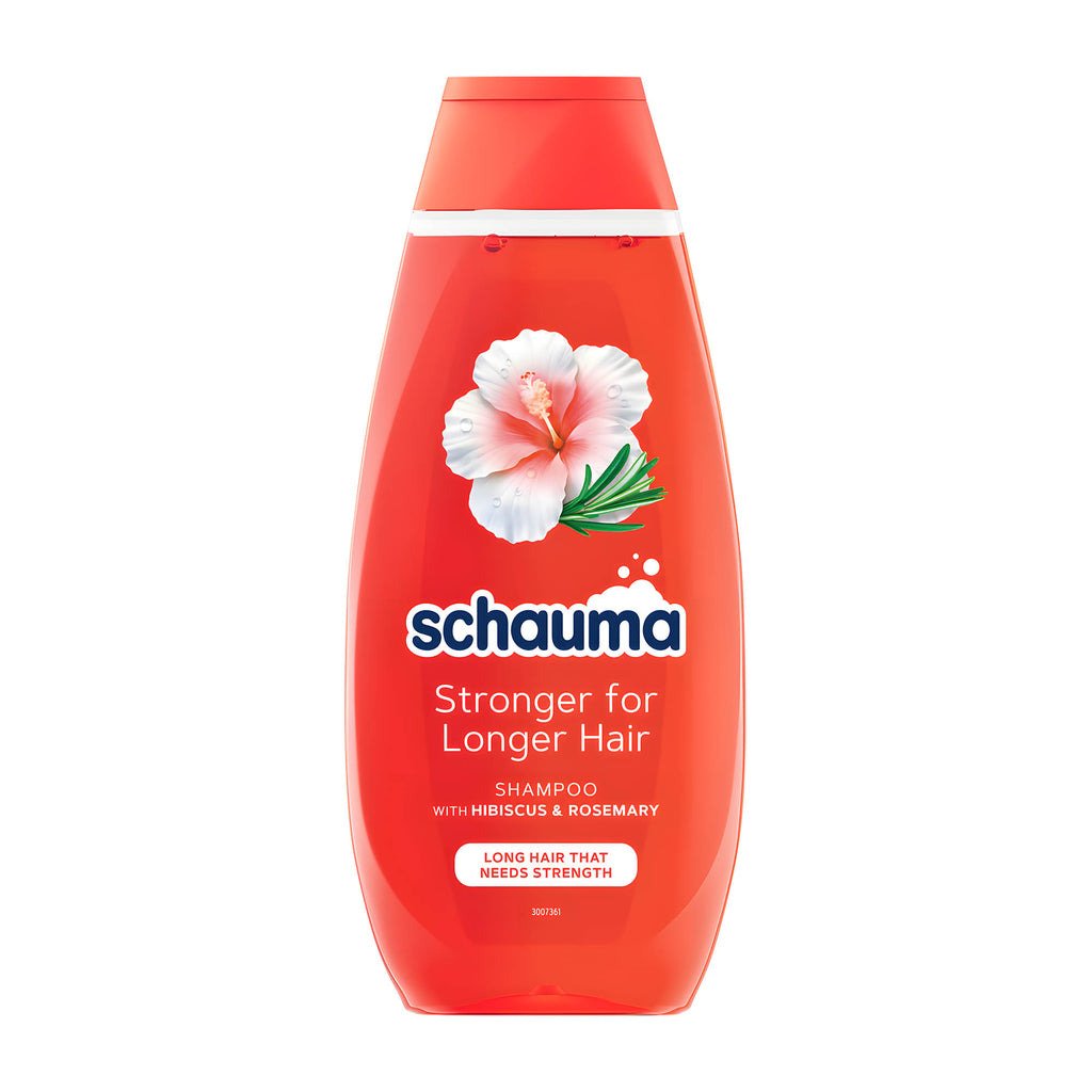 schauma Shampooing Force & Longueur – STRONGER FOR LONGER, 400 ml