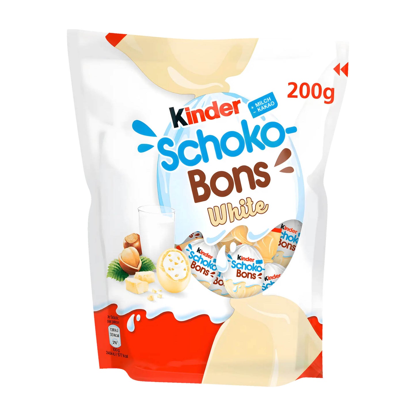 kinder Schoko-Bons White Chocolate, 200 g