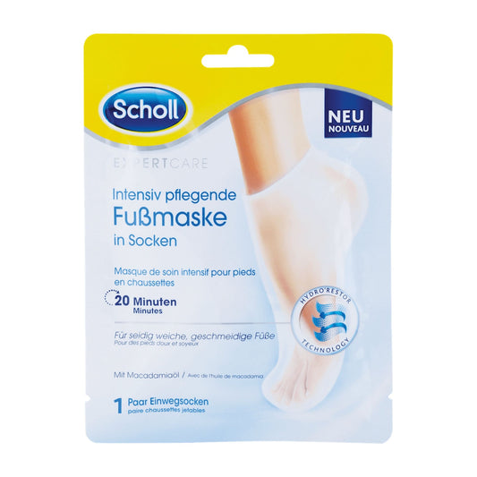 Scholl Intensive Care foot mask, 1 Pair