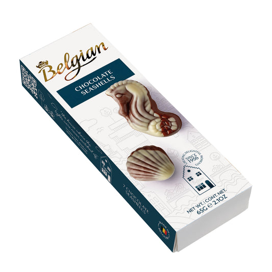 The Belgian Seashells Schokoladenpralinen, 65 g