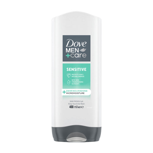 Dove Men+Care Sensitive Duschgel, 400 ml