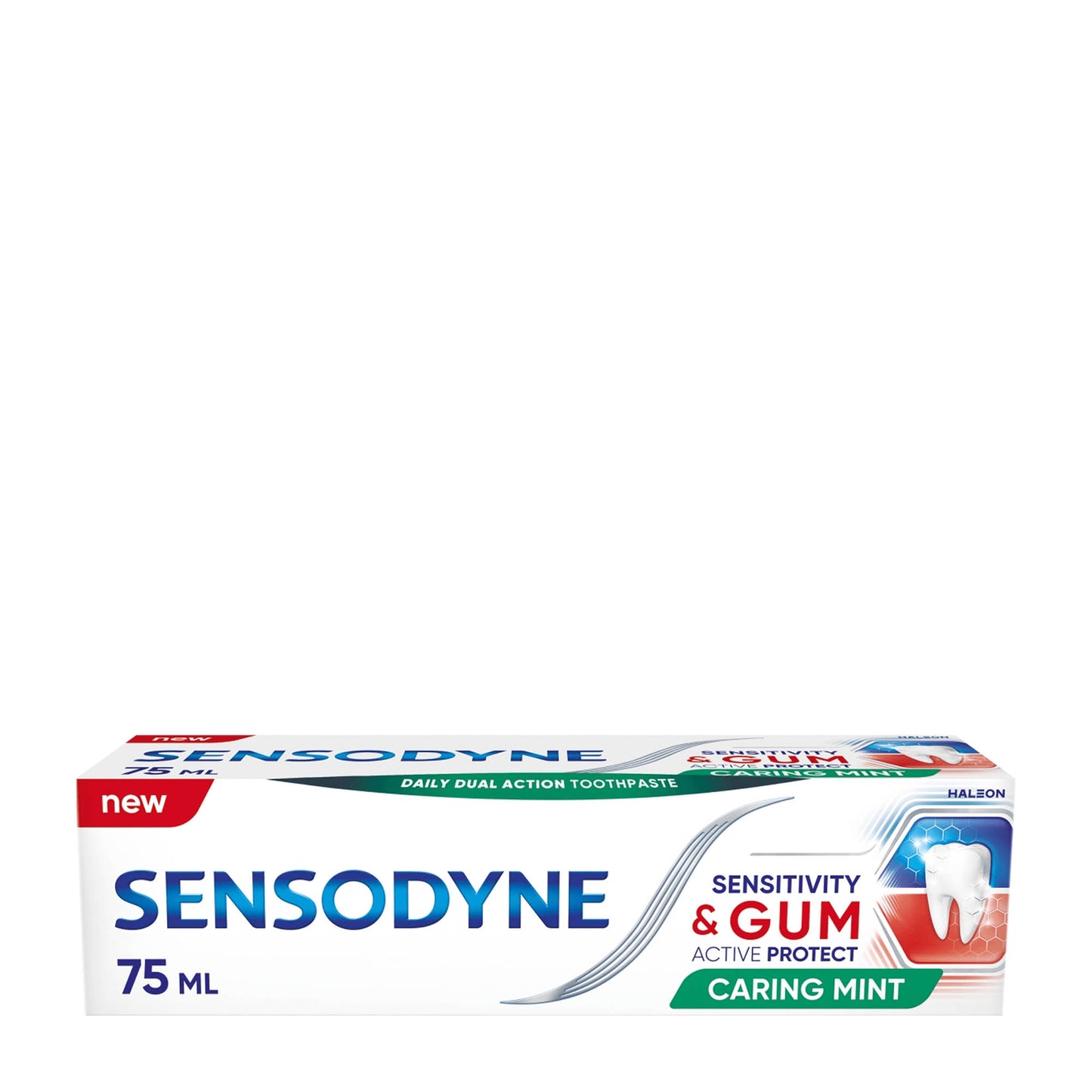 Sensodyne Sensitivity & Gum active protect caring mint toothpaste, 75 mL