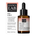 Elyn's Lab Age Limit Retinal Serum box and bottle on a white background