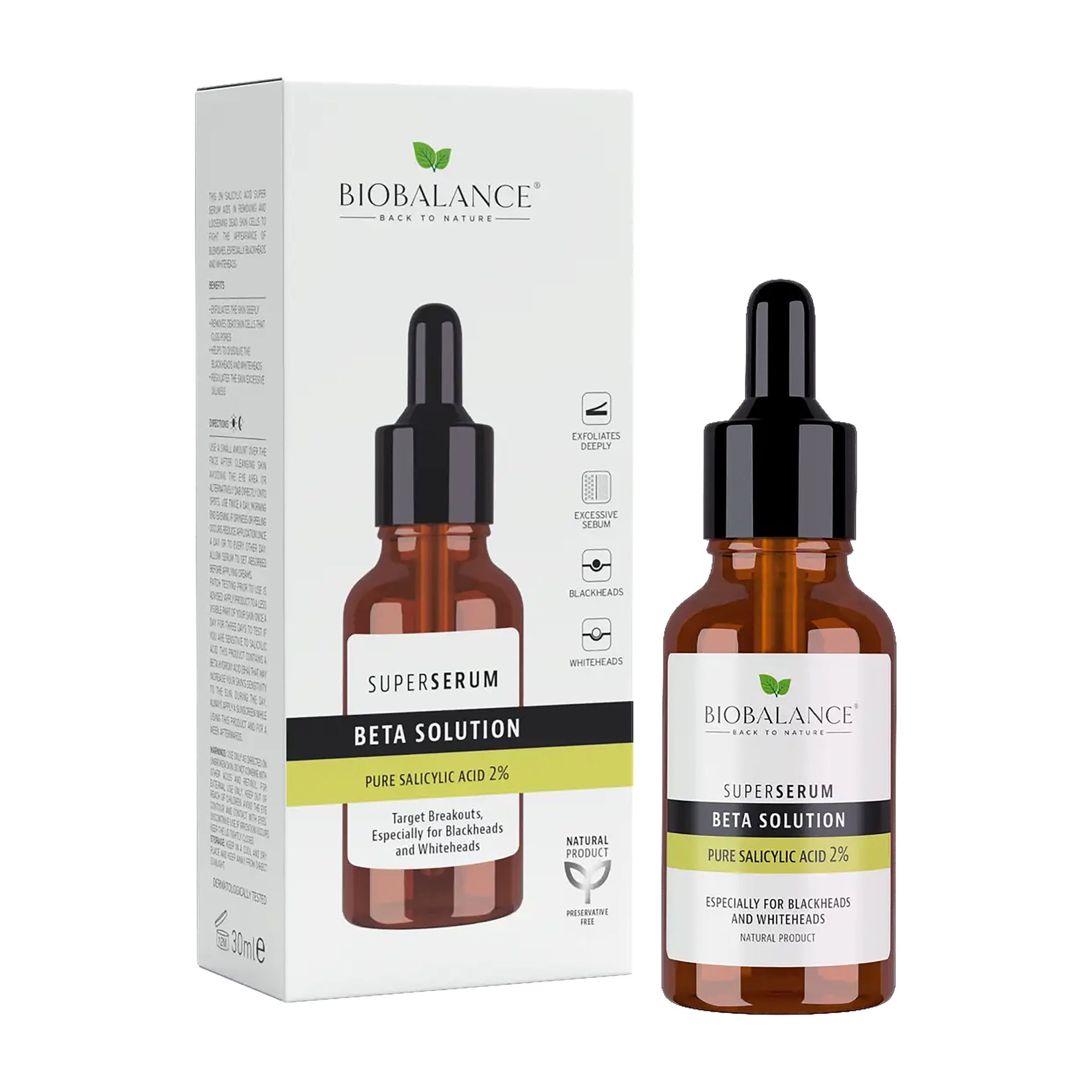 Biobalance Beta Solution Salicylsäure Super Serum, 30 ml