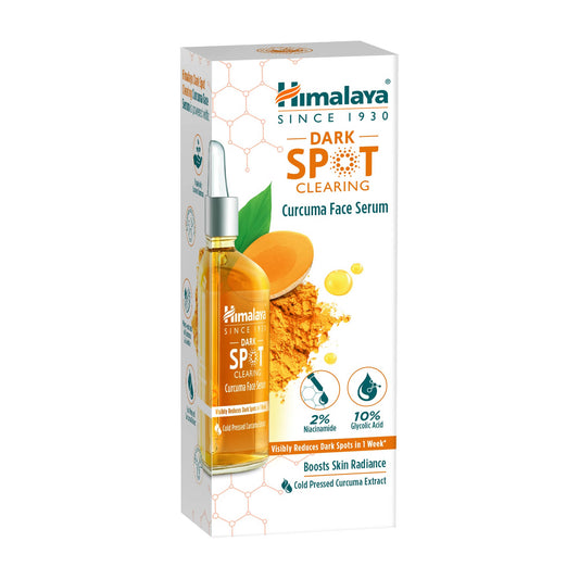 Himalaya Dark Spot Clearing curcuma face serum, 30 mL