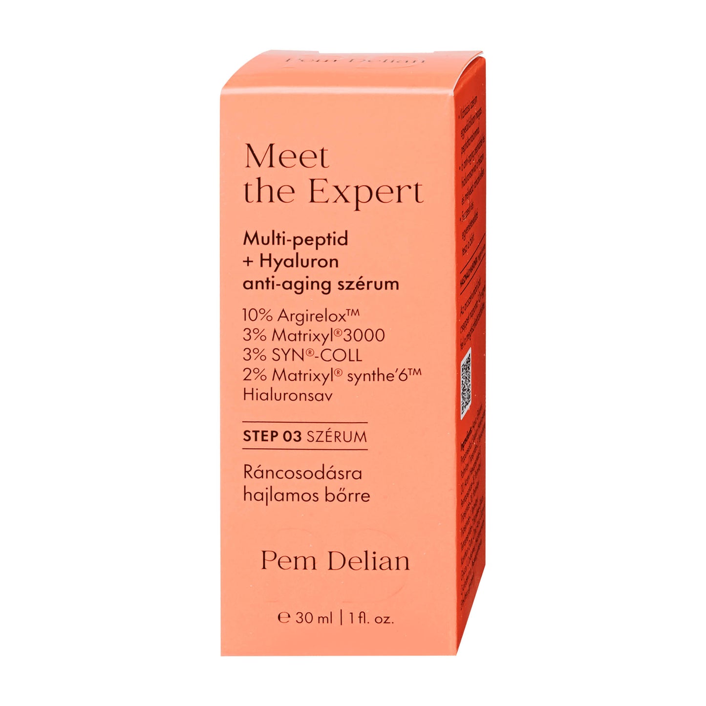 Pem Delian Meet the Expert multi-peptide + hyaluron anti-aging serum, 30 mL