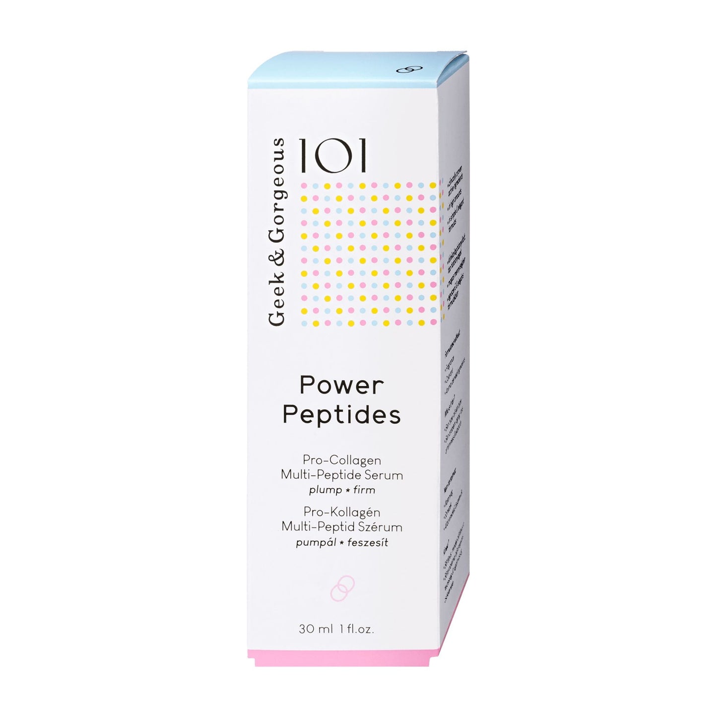 Geek & Gorgeous Power Peptides pro-collagen multi-peptide serum, 30 mL