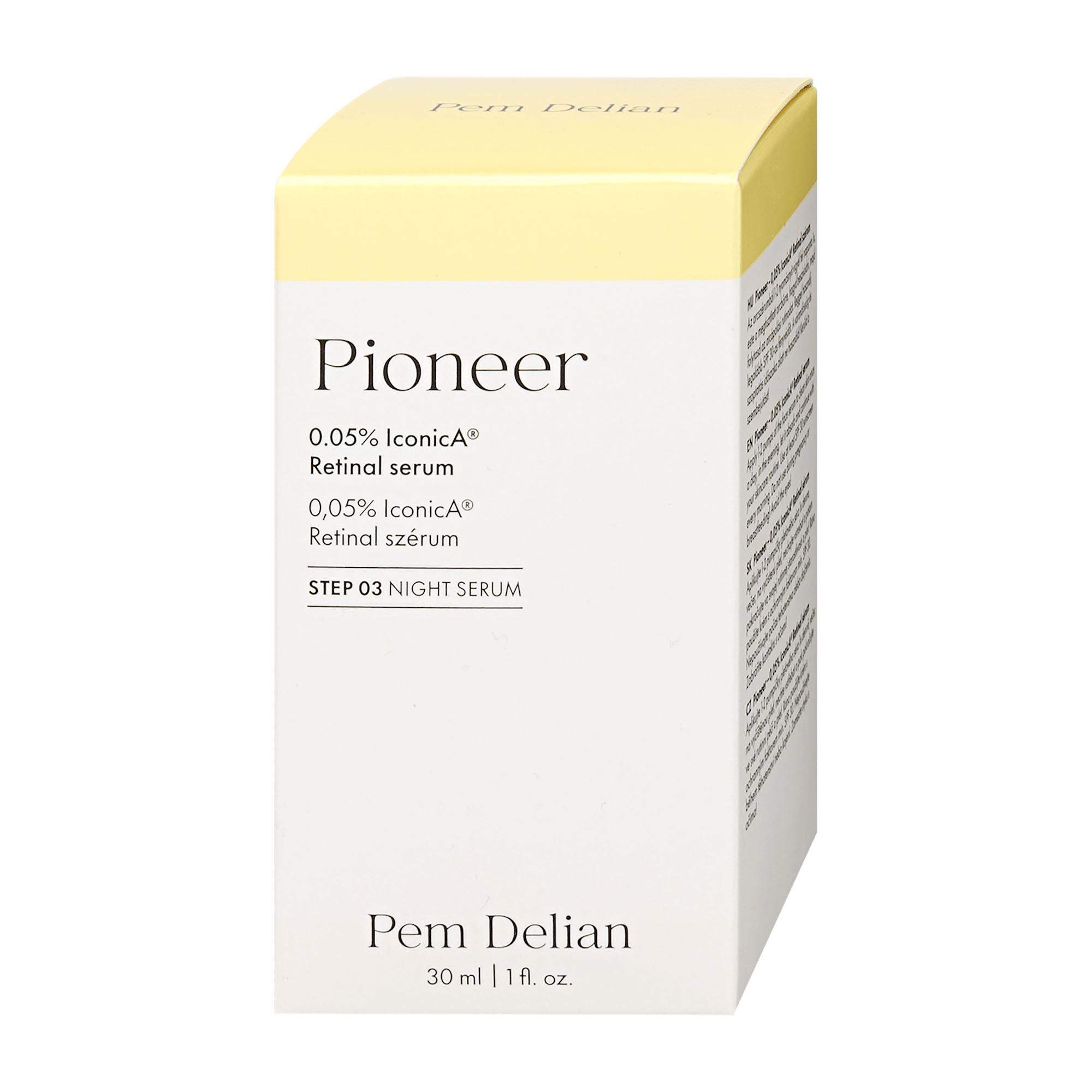 Pem Delian Pioneer 0.05% retinal night serum, 30 mL