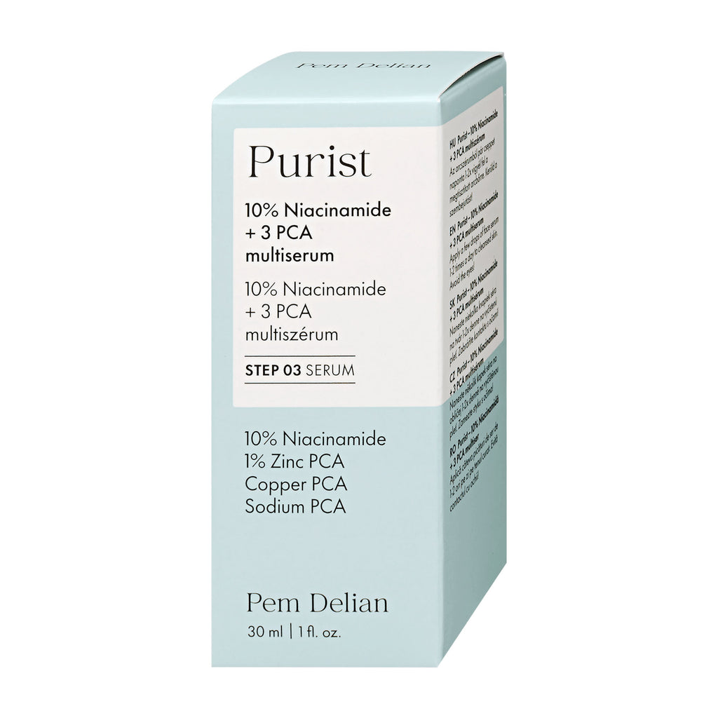 Pem Delian Purist 10% niacinamide + 3 pca multiserum, 30 mL