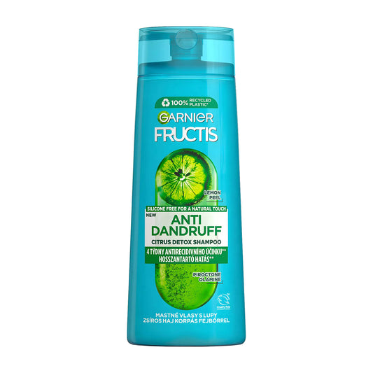 Garnier Fructis Anti-Dandruff Citrus Detox shampoo, 250 mL