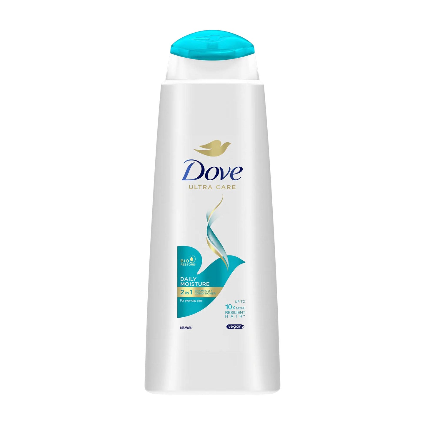 Dove Daily Moisture 2in1 Shampoo und Spülung, 400 ml