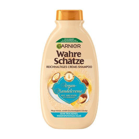 Garnier Wahre Schatze Argan oil & Almond cream shampoo, 300 mL