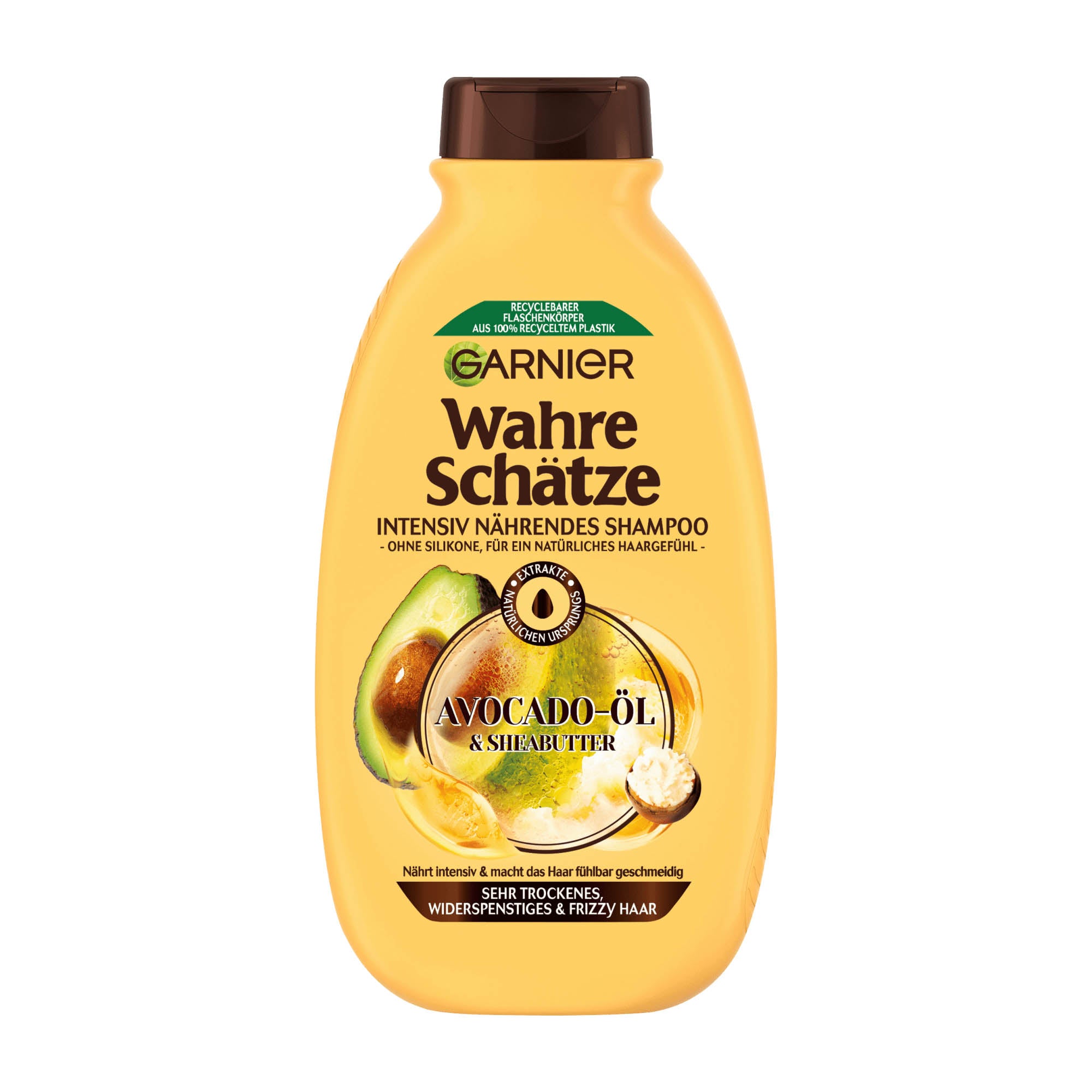 Garnier Wahre Schätze Avocado-Öl & Sheabutter Shampoo, 300 ml