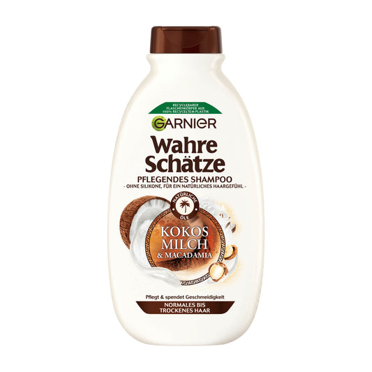 Garnier Wahre Schatze Coconut Milk & Macadamia shampoo, 300 mL