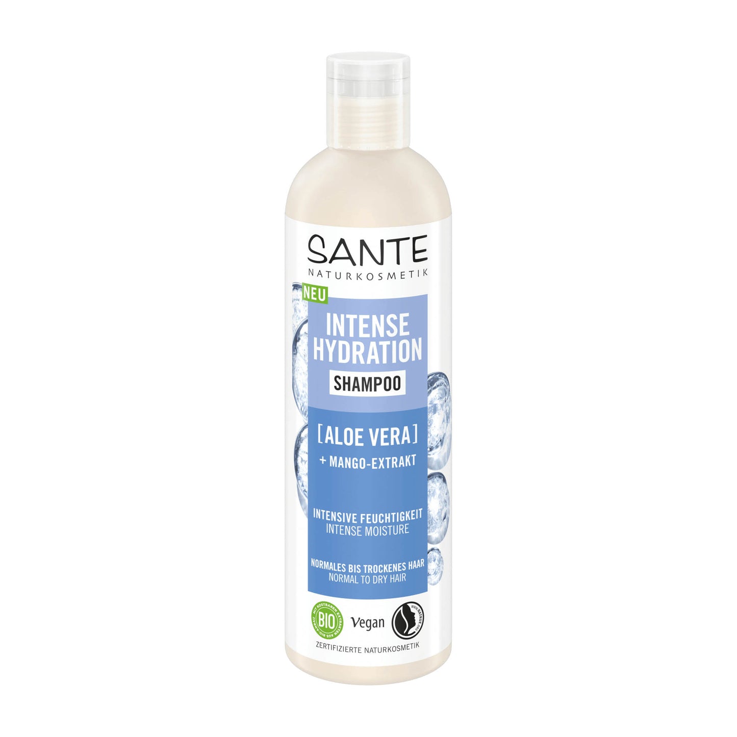 Sante Naturkosmetik Intense Hydration shampoo, 250 mL