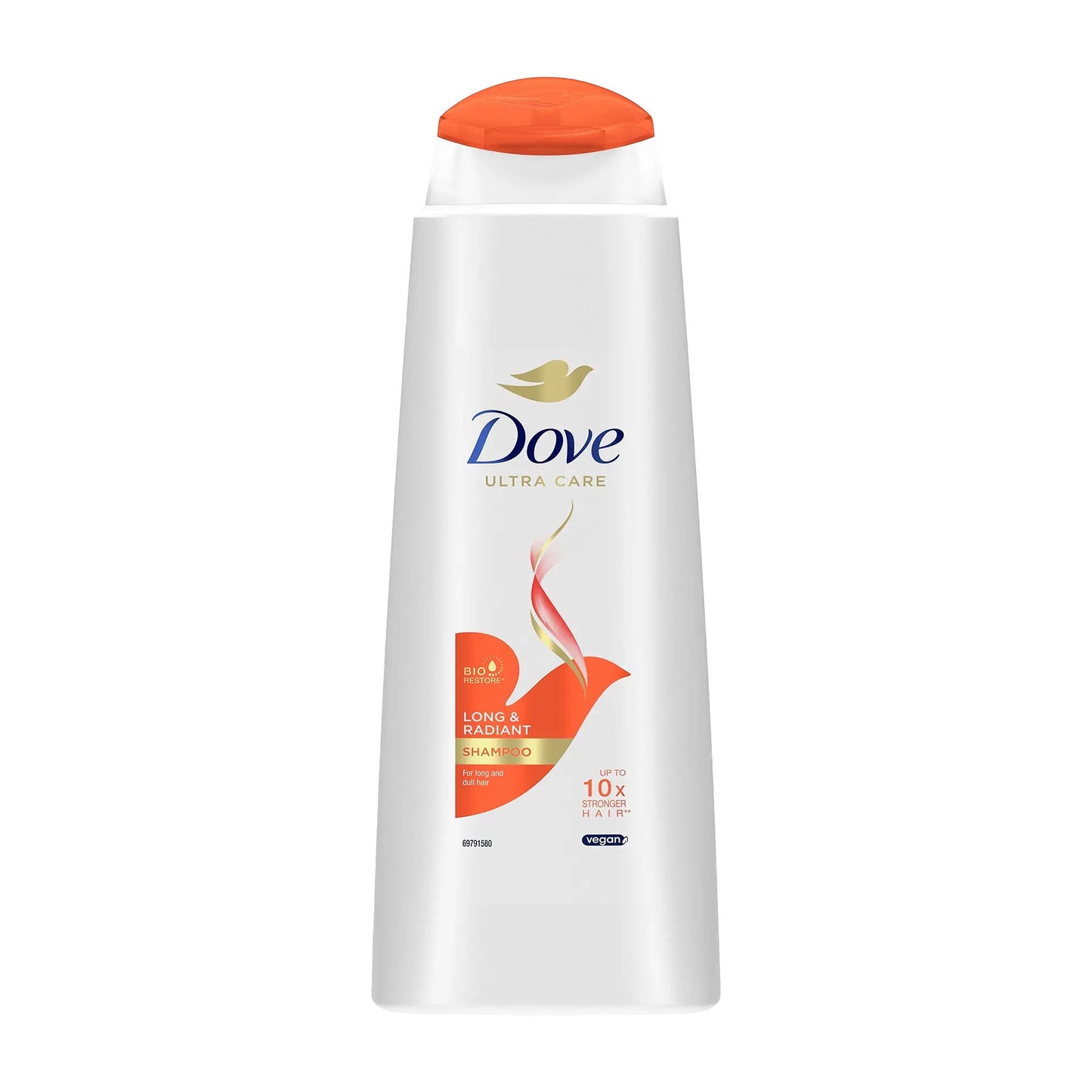 Dove Long & Radiant Shampoo, 400 ml