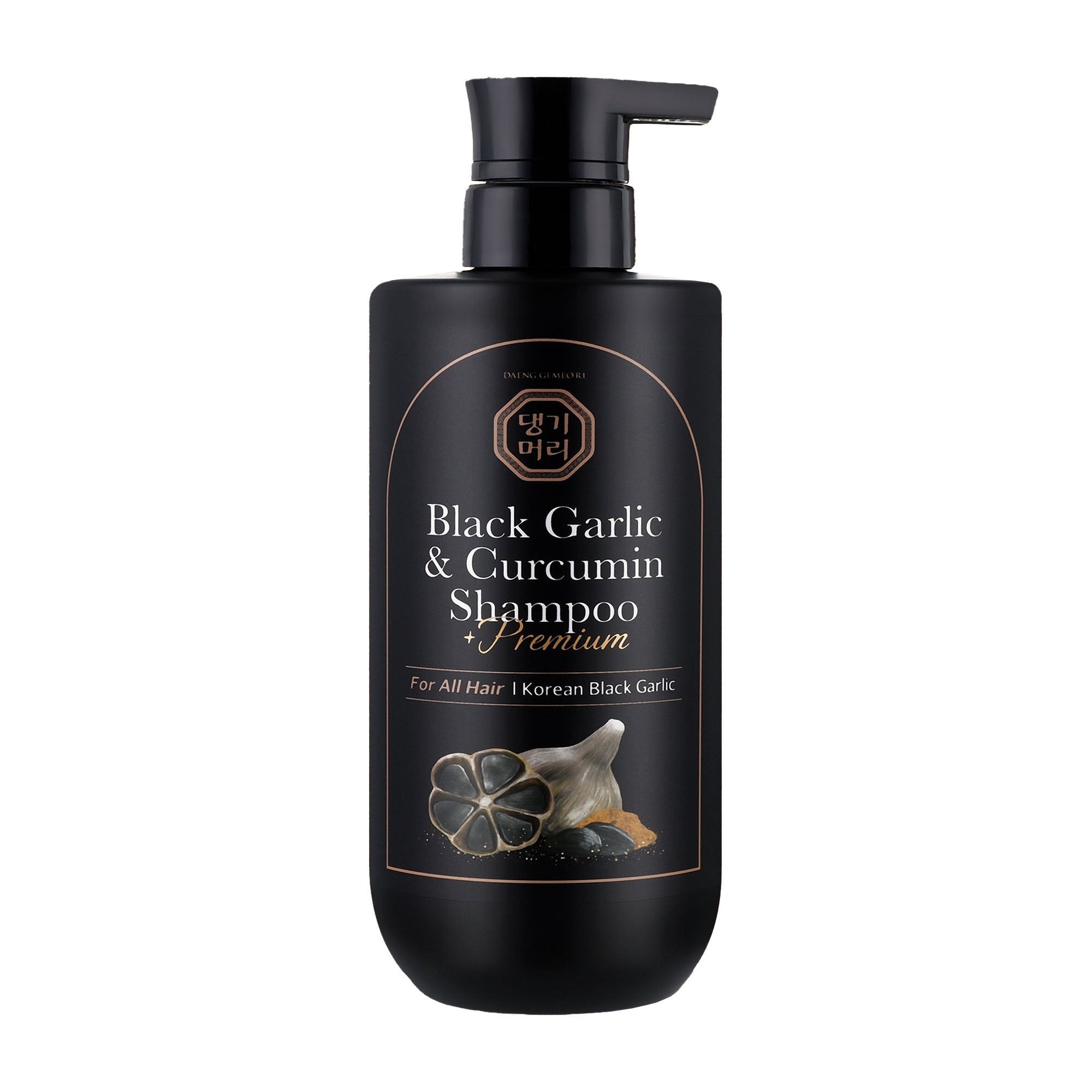 Daeng Gi Meo Ri Premium Black Garlic & Curcumin Shampoo, 500 ml
