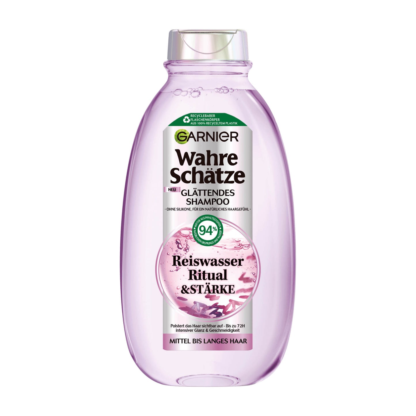 Garnier Wahre Schatze Rice Water Ritual & Strength shampoo, 300 mL