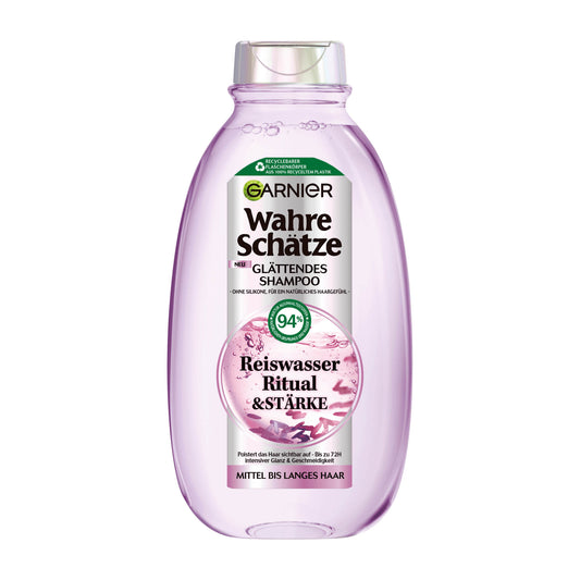 Garnier Wahre Schatze Rice Water Ritual & Strength shampoo, 300 mL