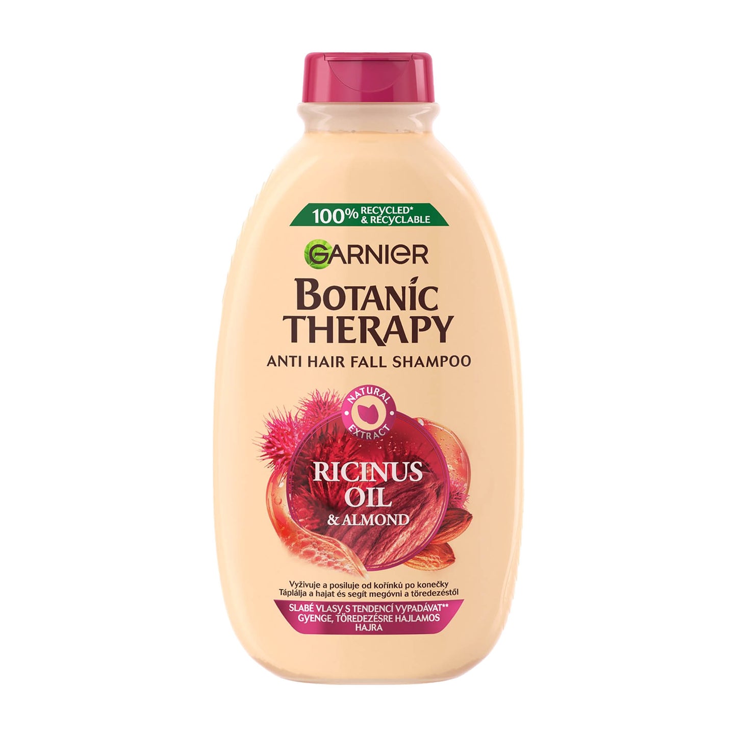 Garnier Botanic Therapy Rizinusöl & Mandel Anti-Haarausfall-Shampoo, 400 ml