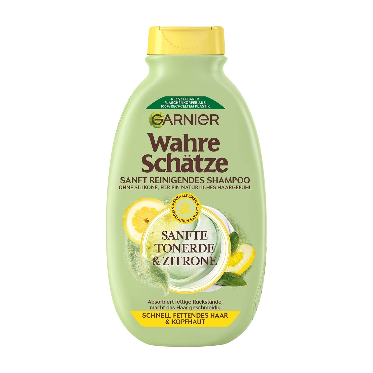 Garnier Wahre Schatze Soft Clay & Lemon shampoo, 300 mL