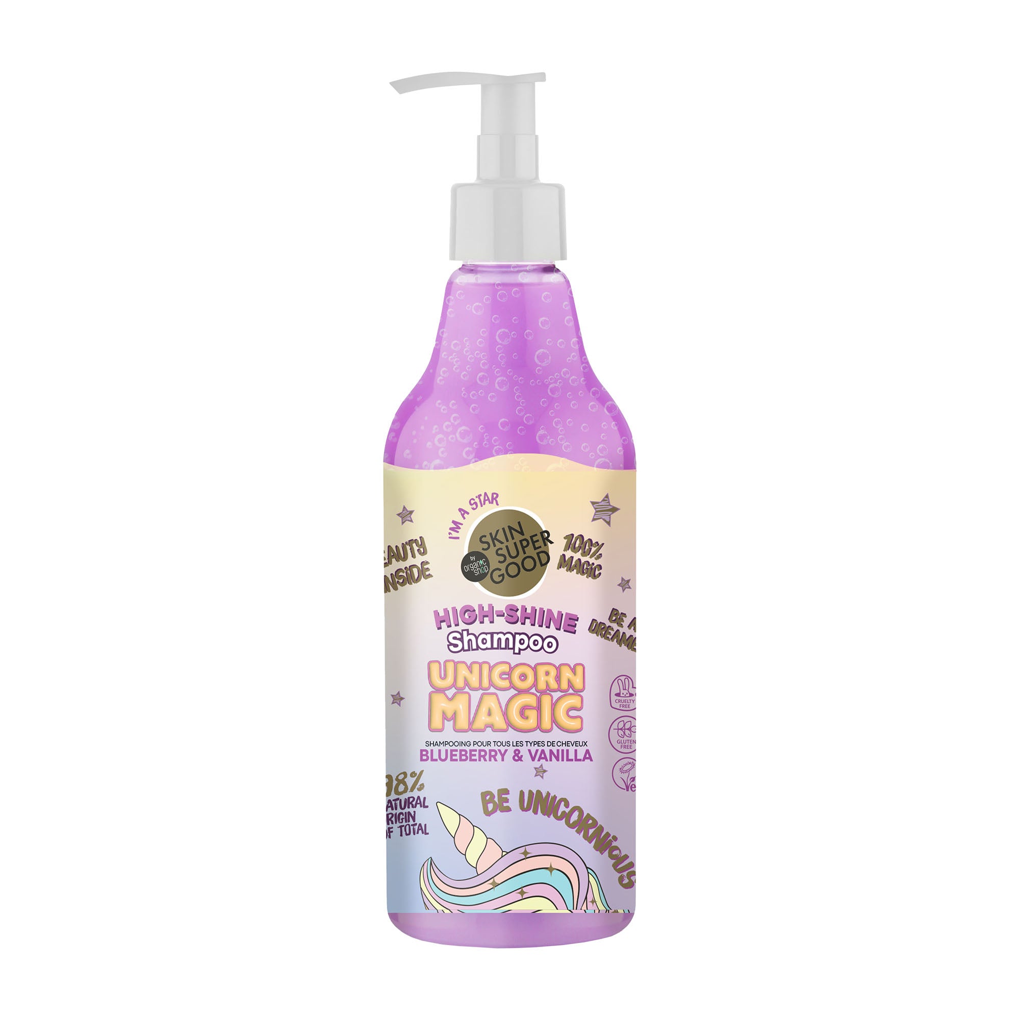 Skin Super Good Unicorn Magic High Shine Shampoo, 500 ml