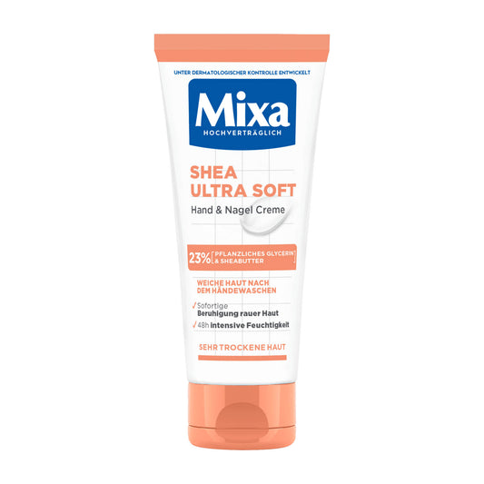 Mixa Shea Ultra Soft hand & nail cream with glycerin, 100 mL