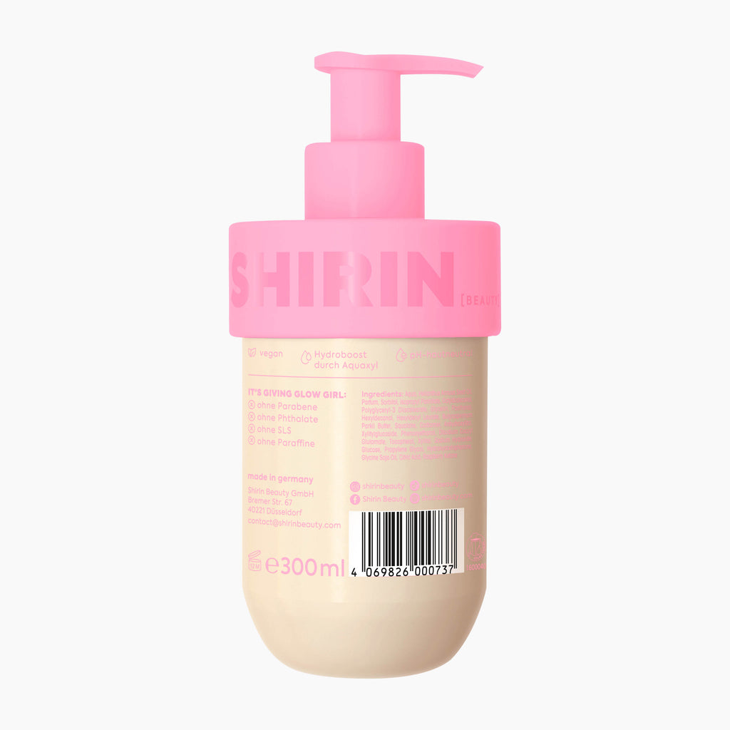 SHIRIN BEAUTY Körpermilch Glazed Strawberry Butter Cream, 300 ml