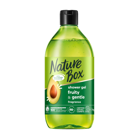 Nature Box Avocado Duschgel, 385 ml