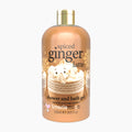 Treaclemoon Spiced Ginger Latte shower and bath gel bottle on a light gray background.